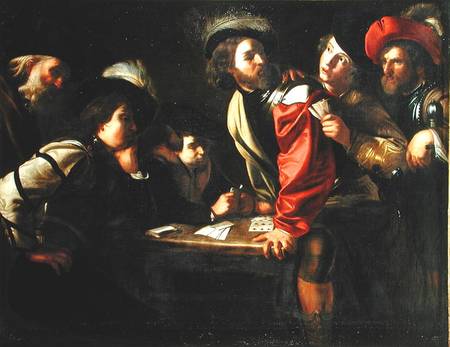 Soldiers Playing Cards a Bartolomeo Manfredi