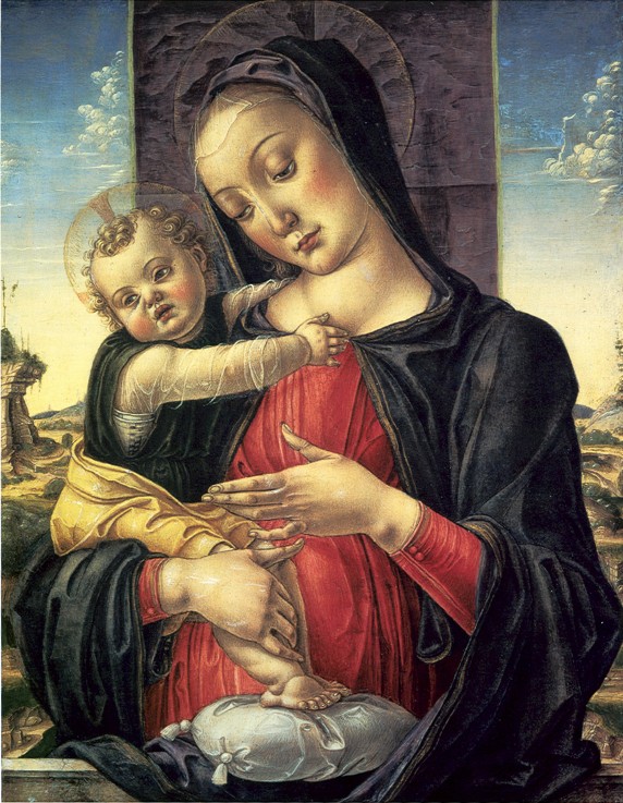 Virgin with Child a Bartolomeo Vivarini
