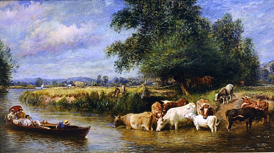 A Midsummer''s Day on the Thames a Basil Bradley