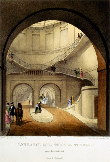 Entrance to the Thames Tunnel a B.Dixie