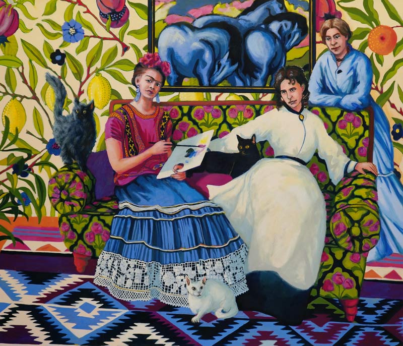 Frida Kahlo, Berthe Morisot e Paula Modersohn-Becker a Beate Blankenhorn
