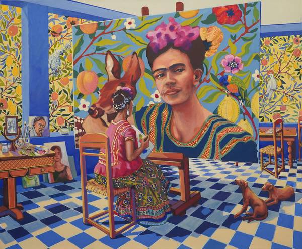 Frida malt Frida a Beate Blankenhorn