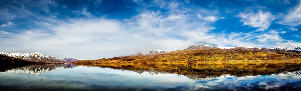 Taleghan Lake, Alborz, Iran. a Behnam Ebrahimi