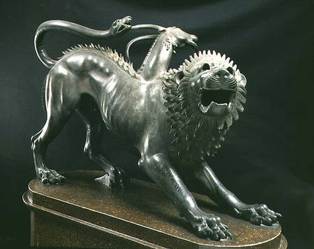 Chimaera of Arezzo or the Chimaera wounded a Bellerophon