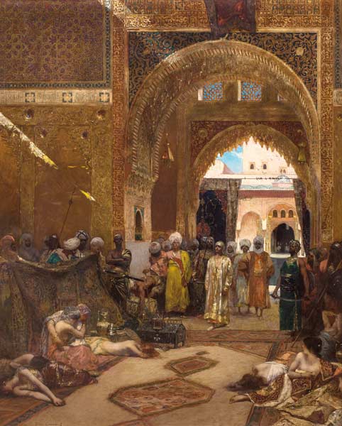 Der Tag nach einem Sieg in der Alhambra a Benjamin Constant