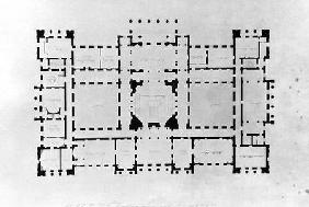 Plan of the principal floor