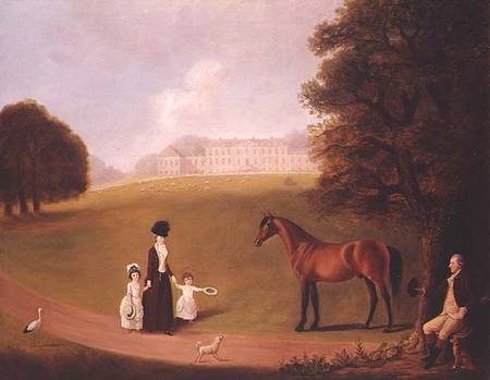 Earl and Countess of Ossory and their Children at Ampthill Park a Benjamin Killingbeck