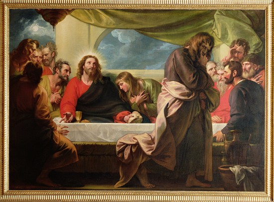 The Last Supper a Benjamin West