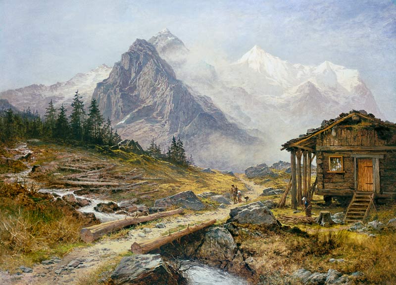 View from Zugspitze from Garmisch-Partenkirchen a Benjamin Williams Leader