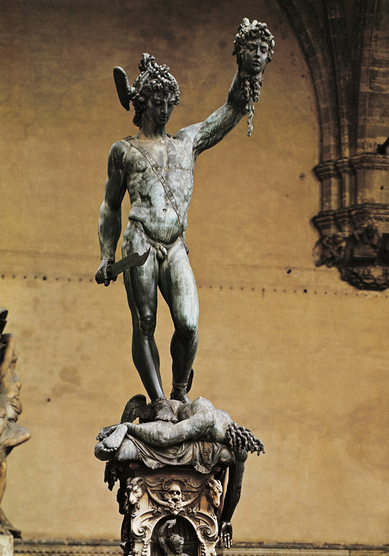 Perseus with the head of Medusa a Benvenuto Cellini