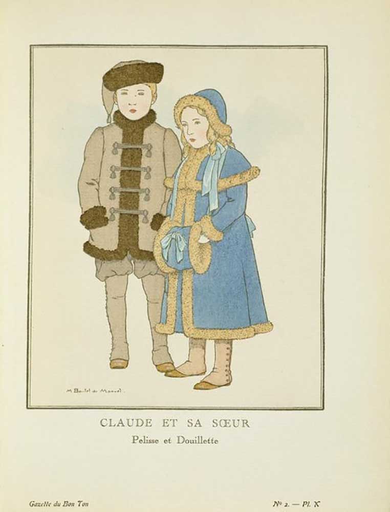 Claude et sa soeur / Pelisse et Douilette a Bernard Boutet de Monvel