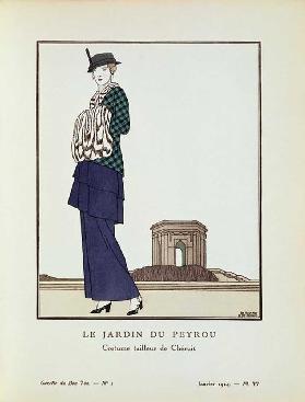 LE JARDIN DU PEYROU / Costume tailleur de Chéruit