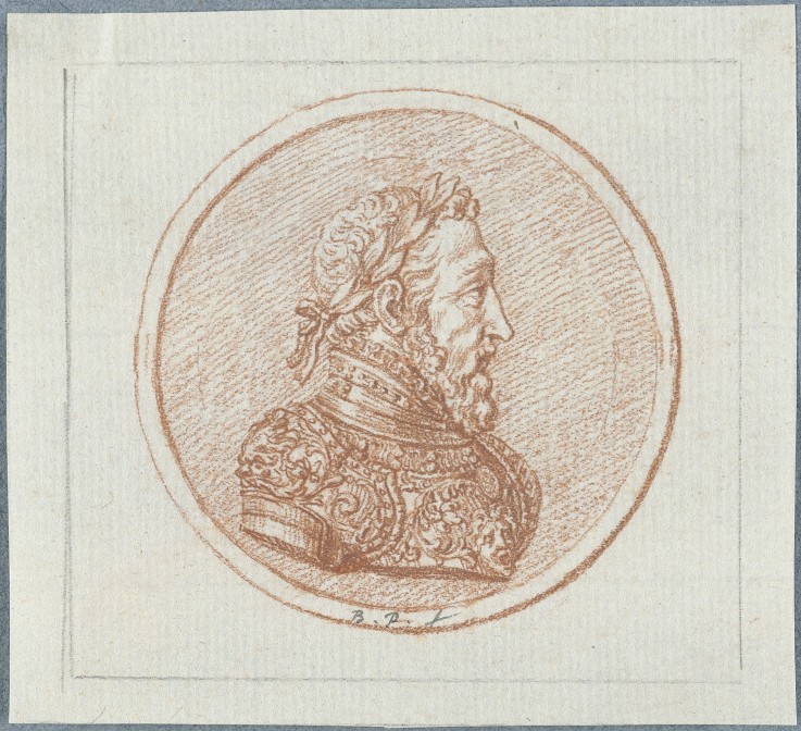 Portrait of King Henry II of France a Bernard Picart