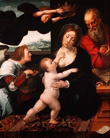 The Holy Family a Bernard van Orley