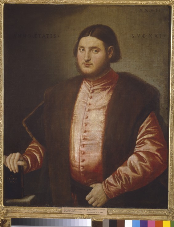 Portrait of a man a Bernardino Licinio