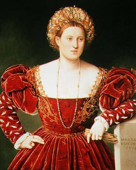 Portrait of a Lady a Bernardino Licinio