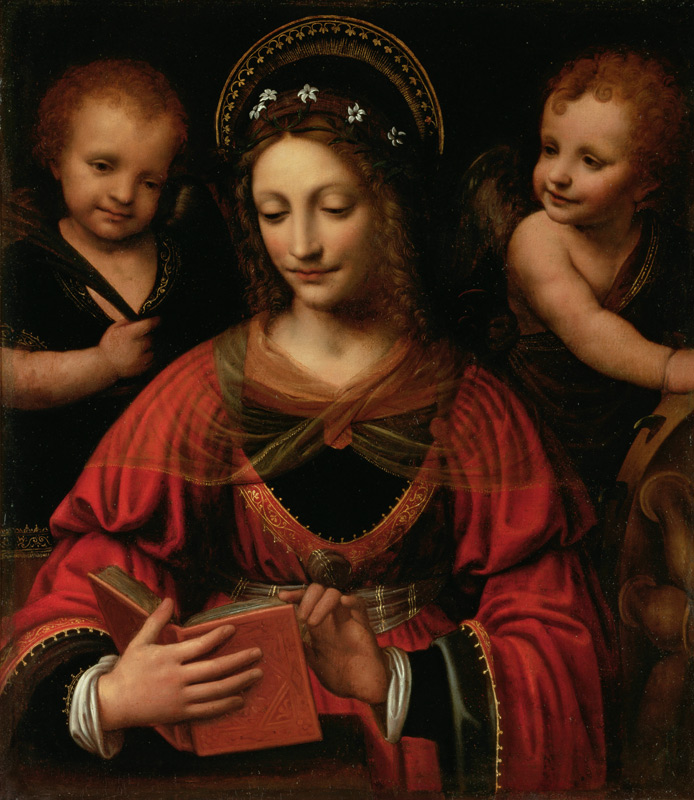 Saint Catherine a Bernardino Luini