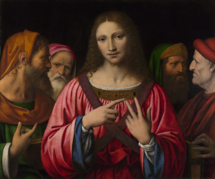 Christ among the Doctors a Bernardino Luini