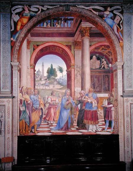 Presentation in the Temple a Bernardino Luini