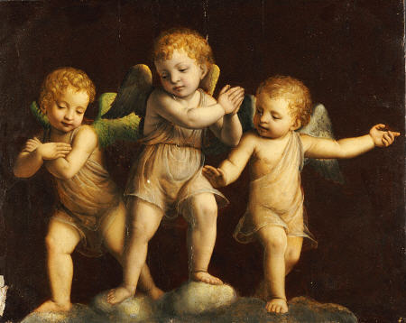 Three Cherubs a Bernardino Luini