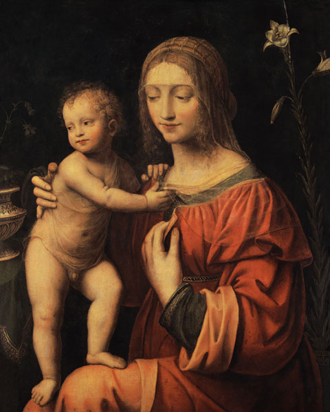 Virgin and Child a Bernardino Luini