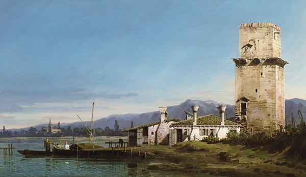 The Tower of Marghera a Bernardo Bellotto