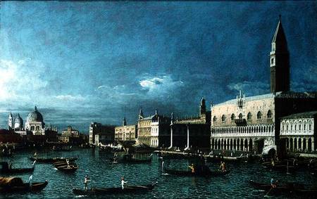 The Grand Canal with the Church of Santa Maria della Salute a Bernardo Bellotto