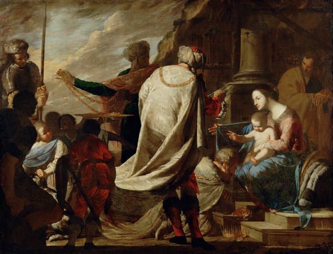 Adoration of the Magi a Bernardo Cavallino