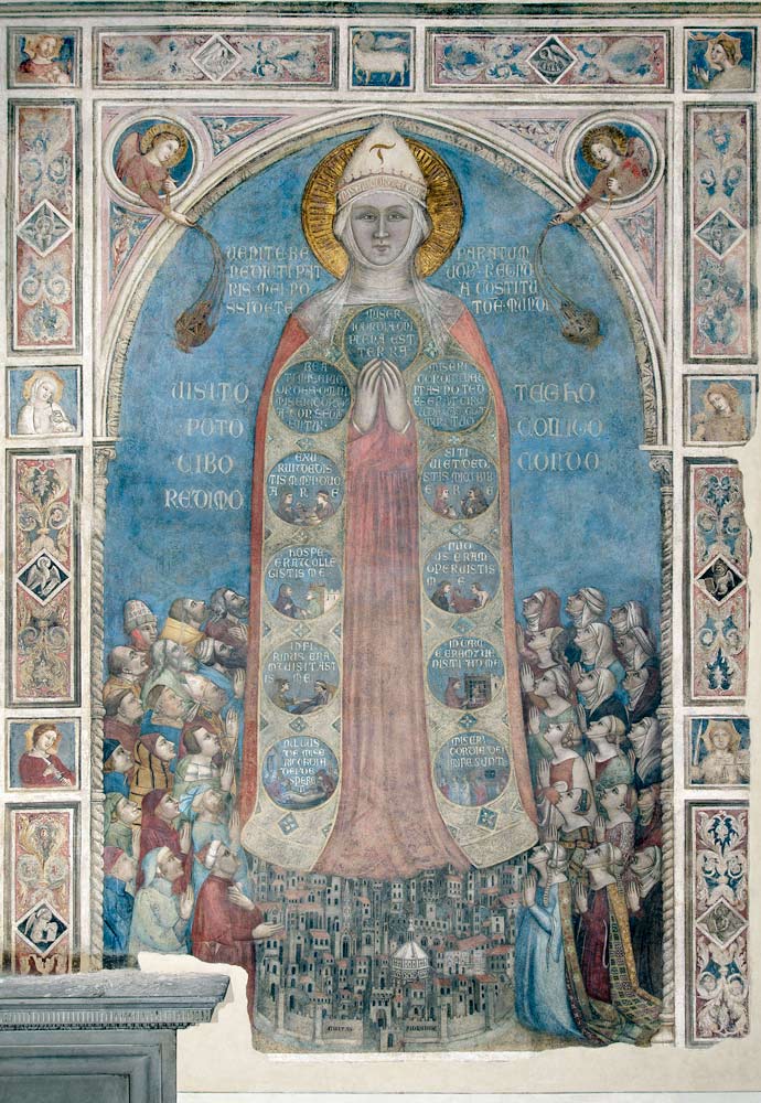 Madonna della Misericordia (Madonna of Mercy) a Bernardo Daddi