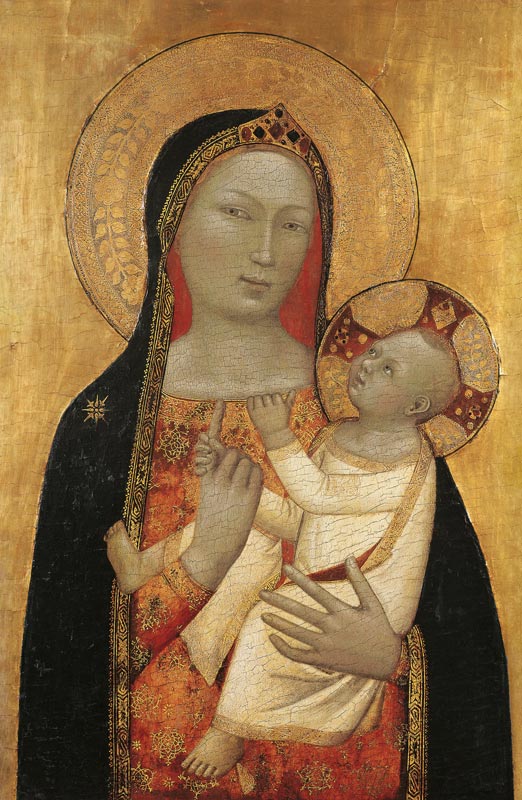The Virgin and Child a Bernardo Daddi