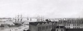 View of New Orleans taken from the Lower Cotton Press, 1860 (aquatint)