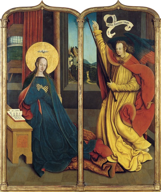 The Annunciation a Bernhard Strigel