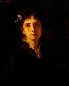 The portrait Ms Mesterházy. a Bertalan Székely