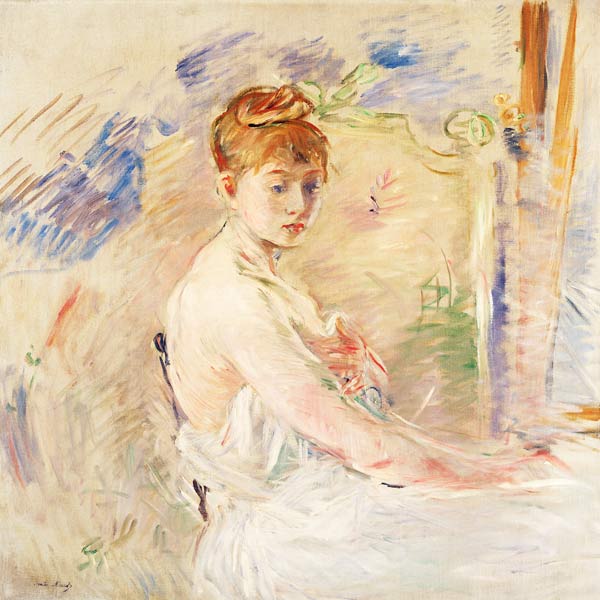 A Young Girl From The East (Mlle a Berthe Morisot