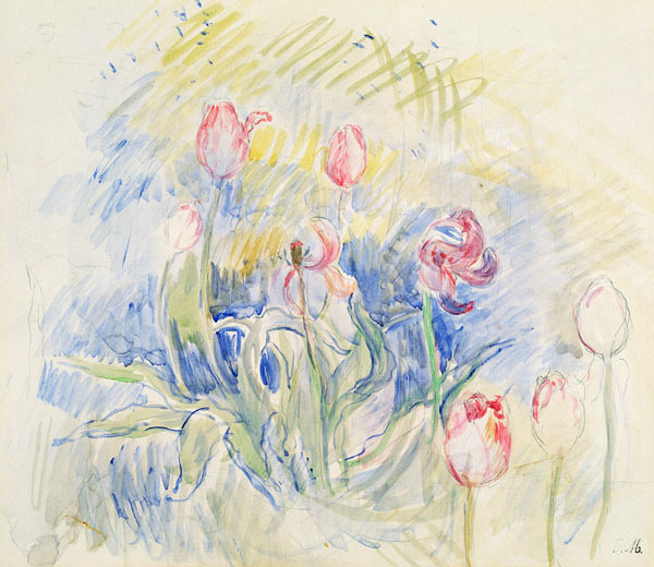 Tulips a Berthe Morisot