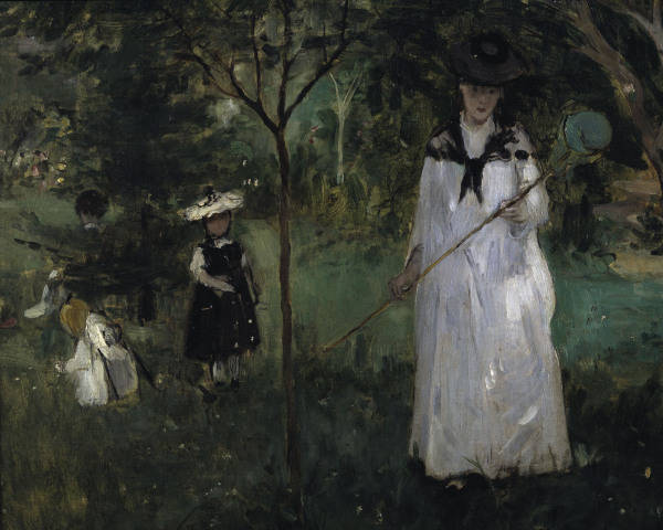 B.Morisot / Chasing butterflies / 1874 a Berthe Morisot