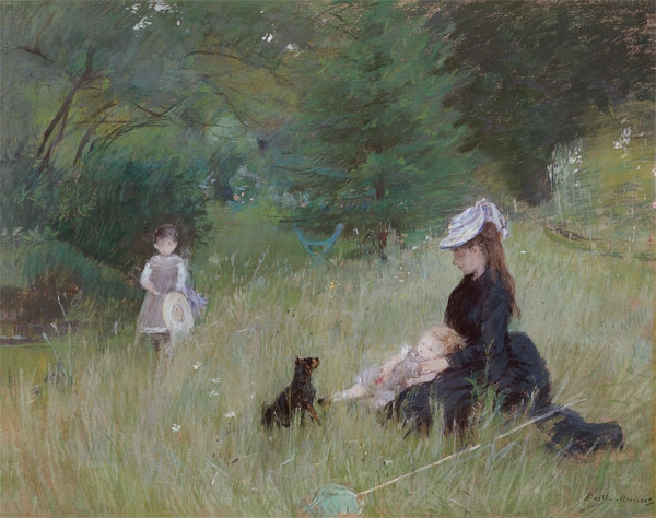 In a Park a Berthe Morisot