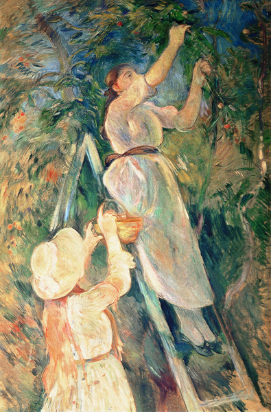 The Cherry Picker a Berthe Morisot