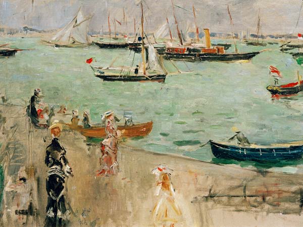 The Isle of Wight a Berthe Morisot