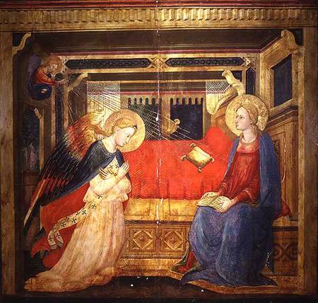 The Annunciation a Bicci  di Lorenzo