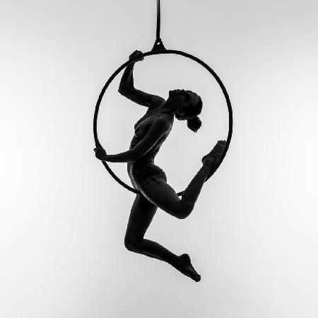 Aerial hoop