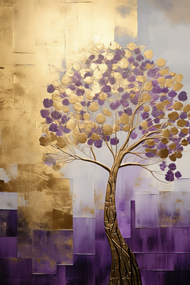 Purple Gold Paint 1 a Bilge Paksoylu