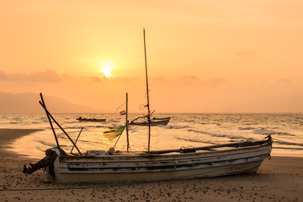 Punta Chame Fischerboot (Panama) a Birge George