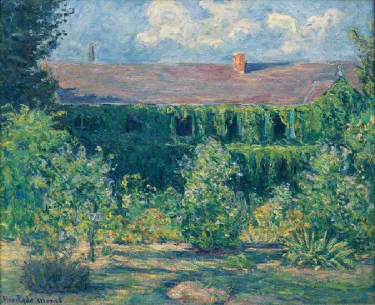 Haus und Garten von Claude Monet a Blanche Hoschedé Monet