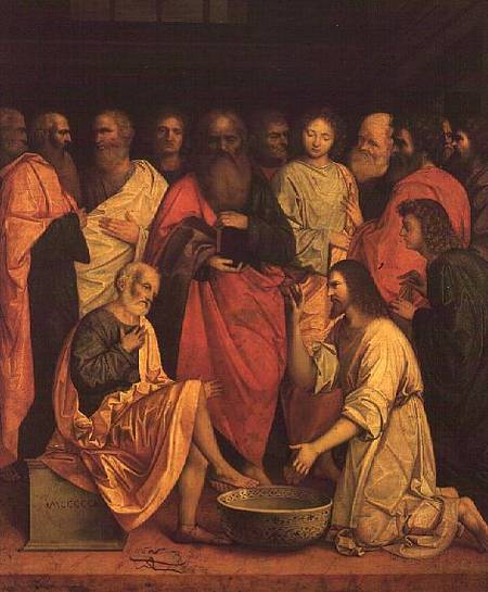 Christ Washing the Disciples' Feet a Boccaccio Boccaccino