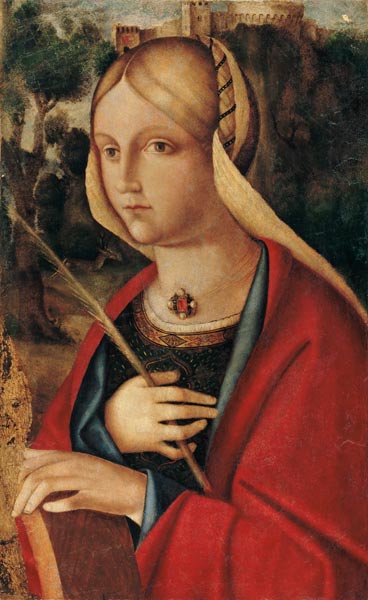 Boccaccino / St.Catherine of Alexandria a Boccaccio Boccaccino