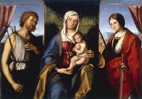 Boccaccino / Mary with Child & Saints