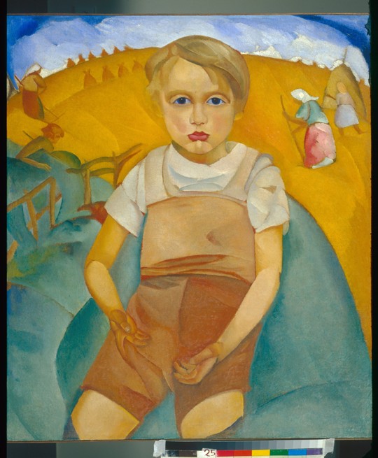 The worldling (Portrait of the son) a Boris Dimitrijew. Grigorjew