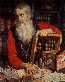 The merchant a Boris Michailowitsch Kustodiew