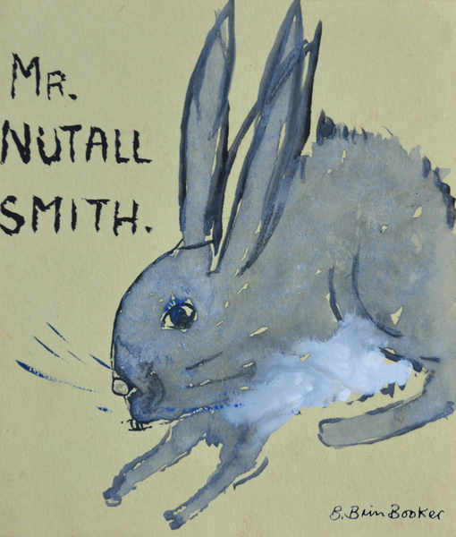 A Rabbit named Mr Nutall Smith a Brenda Brin  Booker